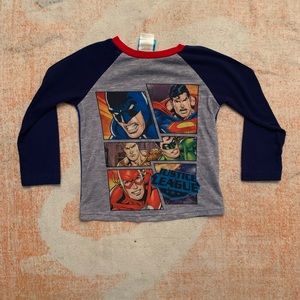 Justice League 100% Polyester kids T Shirt